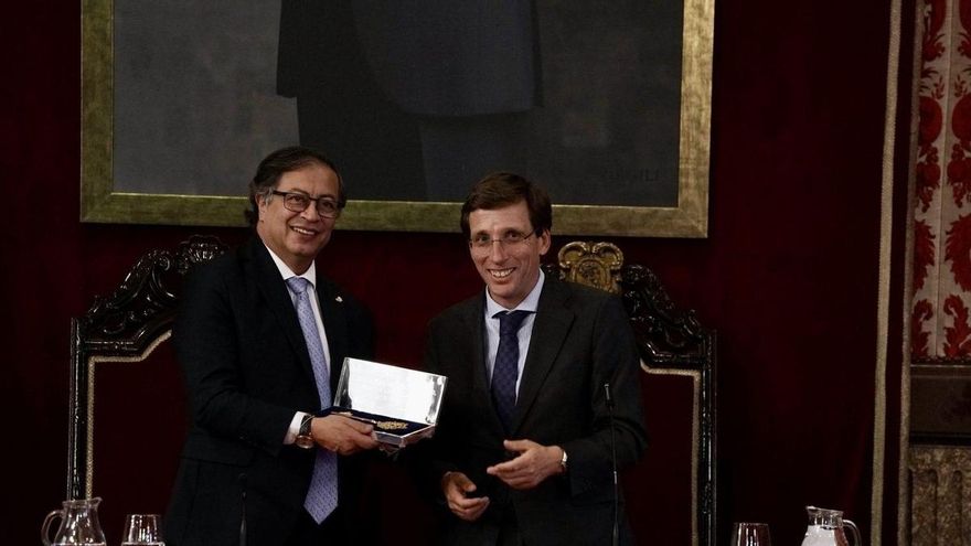 EuropaPress 5169054 alcalde madrid jose luis martinez almeida llave oro villa madrid presidente