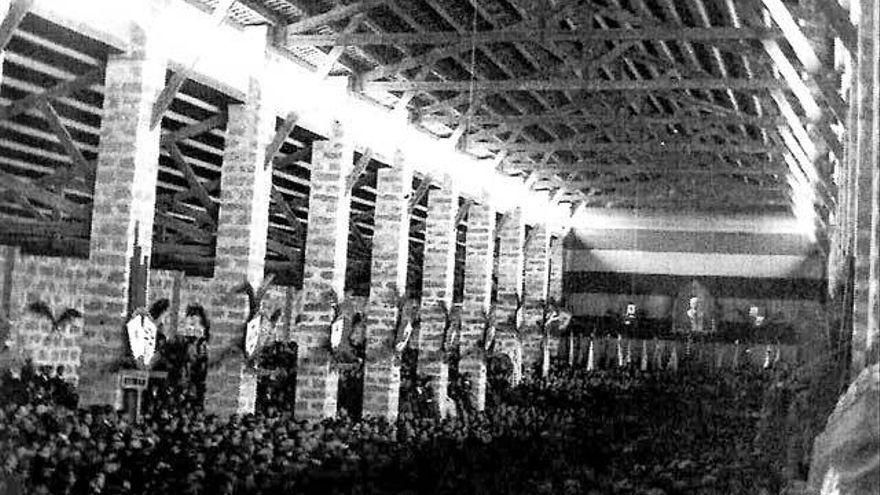 Una de les poques imatges de l'interior de la presó de Can Mir