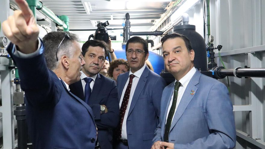 Inauguración de la planta de ósmosis en Bolaños de Calatrava (Ciudad Real)