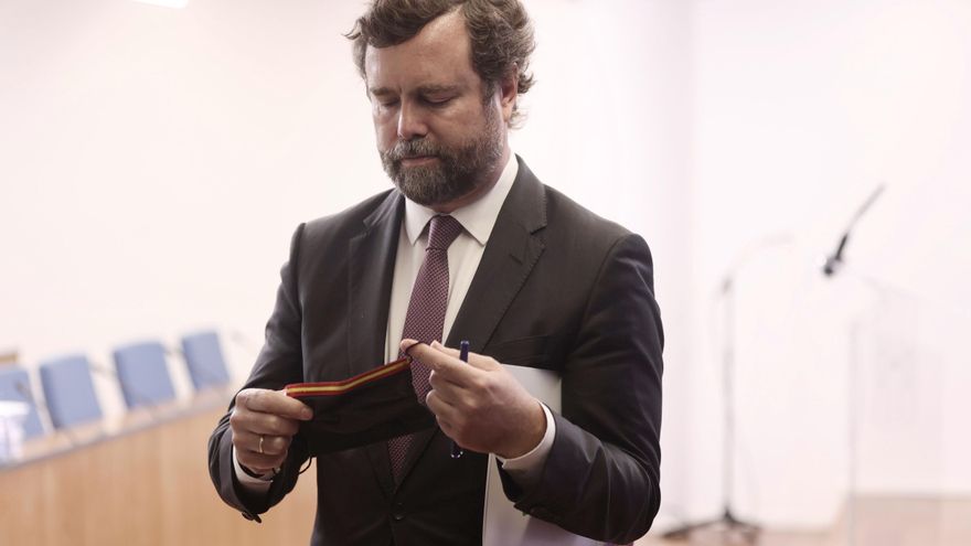 El portavoz parlamentario de Vox, Iván Espinosa de los Monteros