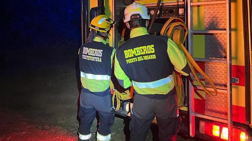 Incendio en Tenerife