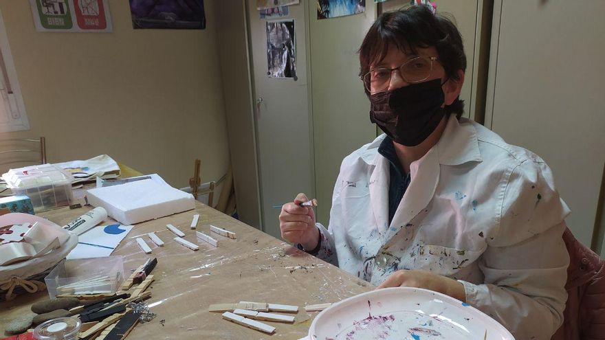 María, usuaria de ADACE