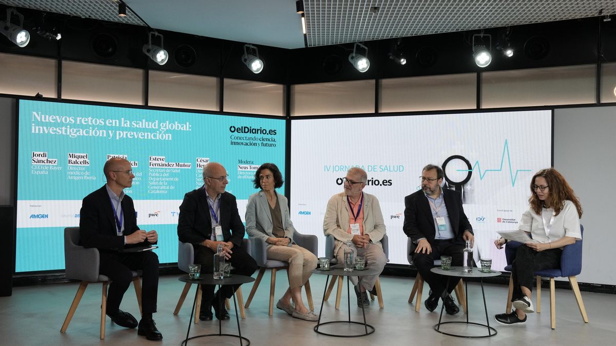 Desarrollo de la segunda mesa de la IV Jornada de Salud de elDiario.es