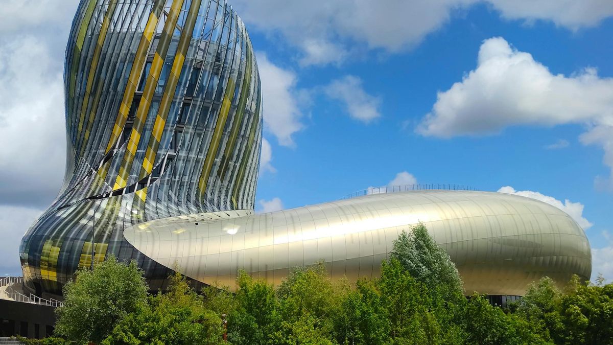 La Cité du Vin, en Burdeos.