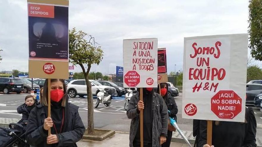 Huelga en H&M en Cantabria. Archivo