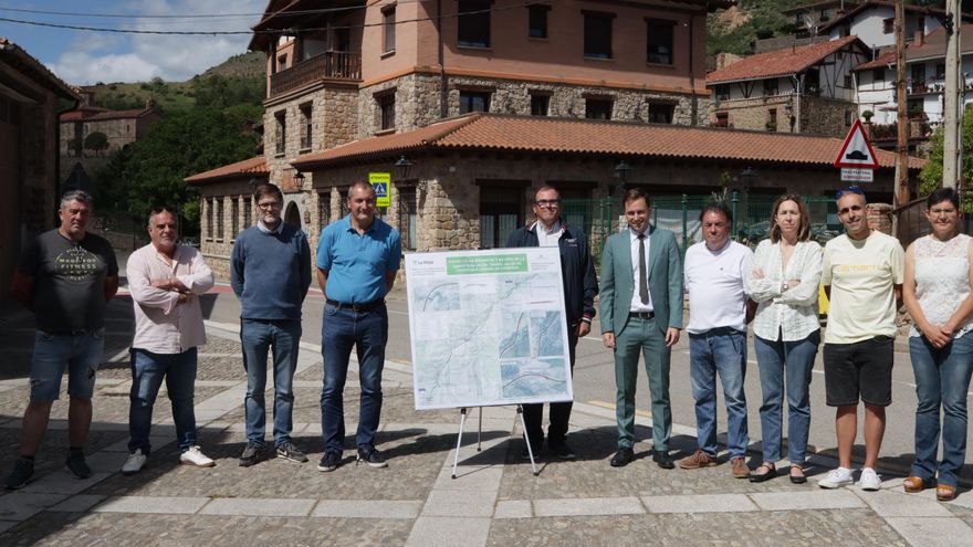 La carretera LR-250 entre Jalón y Laguna de Cameros se mejorará con una inversión de 7,3 millones de euros