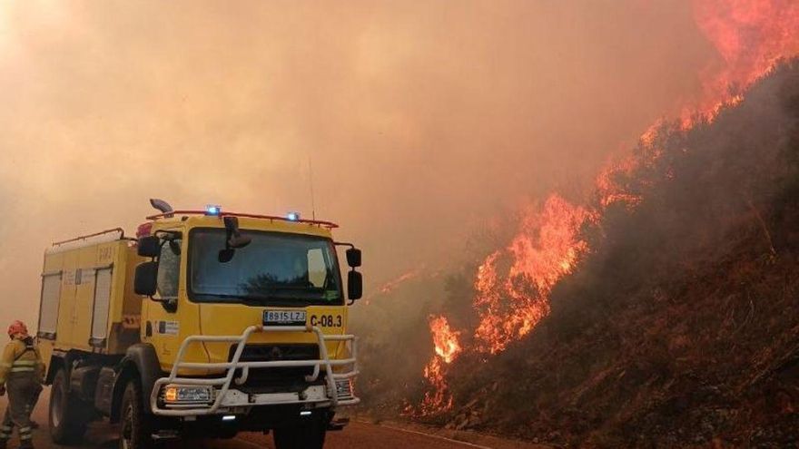 Incendio en La Utrera.