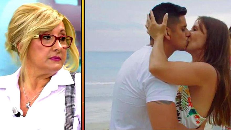 Maite, tía de Fani, opinando sobre su relación con Christofer en Sálvame