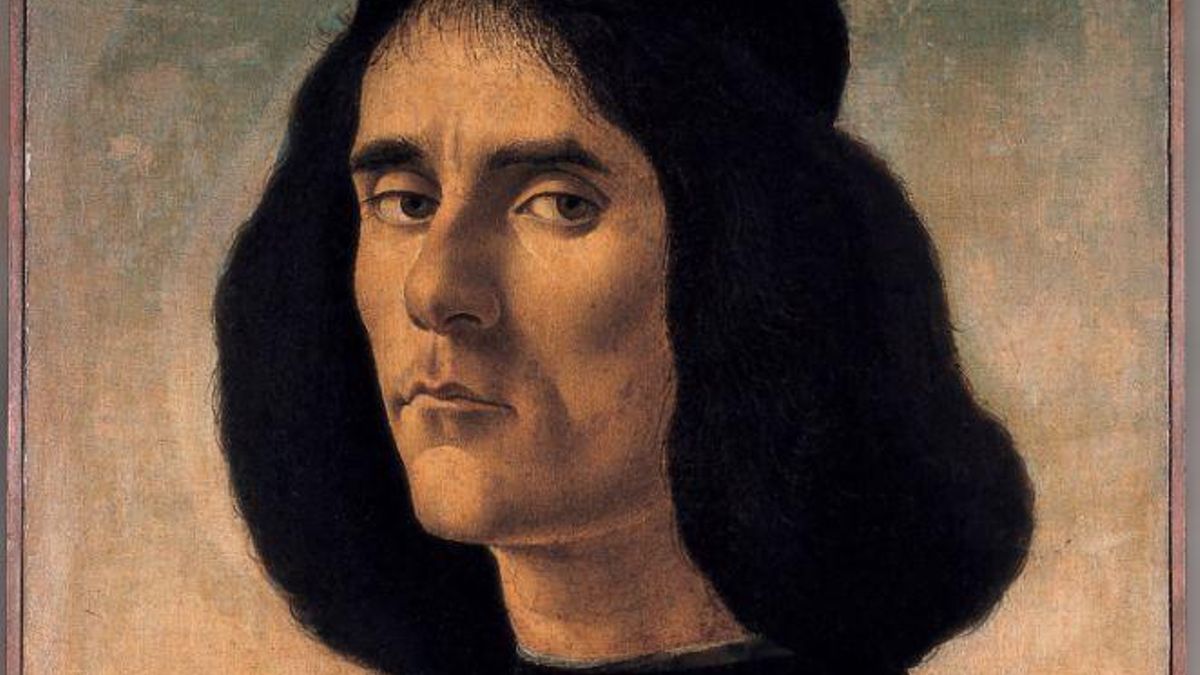 El retrat que Sandro Botticelli va pintar de Michele Marullo Tarcaniota.