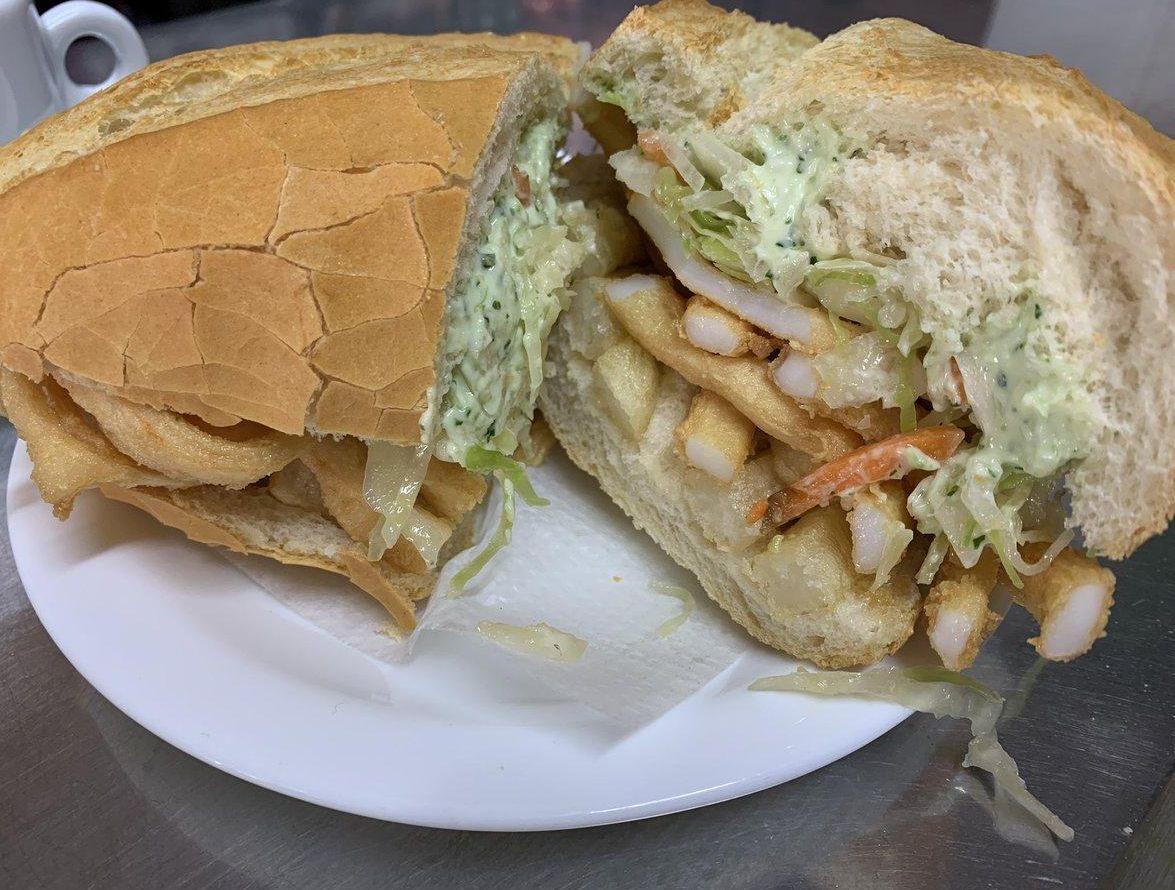 Bocata Calamares a lo bestia del Kojak