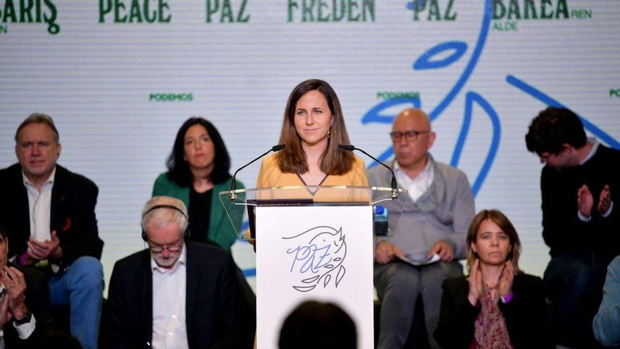 Podemos denuncia la "hipocresía" de "esconderse tras el apoyo al pueblo ucraniano" para subir el gasto militar