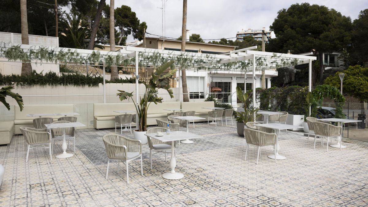 Parte del espacio que ocupó el antiguo restaurante