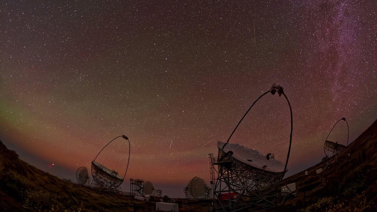 Los telescopios LST-1 y MAGIC del Roque captan la fuente  de rayos gamma más distante “jamás observada”