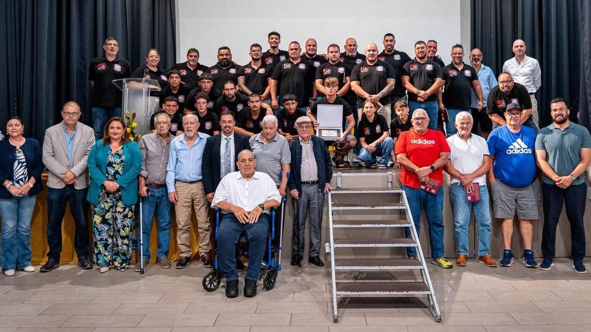Villa de Mazo celebra los 50 años del Club de Lucha San Blas con un homenaje a su historia