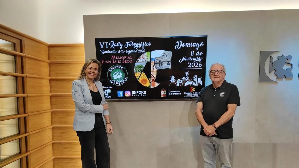 El Rally Fotográfico-Solidario 'Santaella es tu objetivo 2026' busca exhibir el patrimonio del pueblo