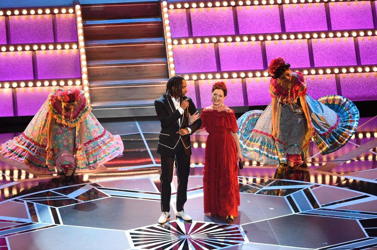 Miguel Lafourcade y Natalia Lafourcade en su actuación