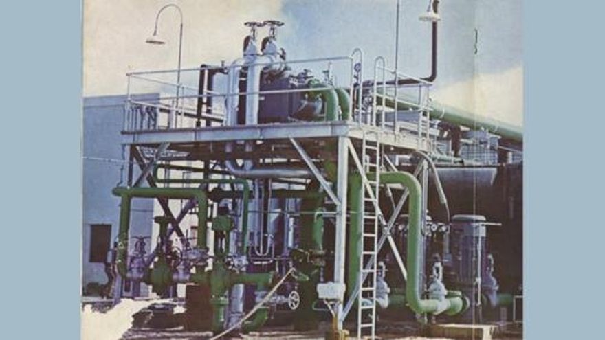 Primera planta potabilizadora en Lanzarote, una de las primeras en el mundo concebida como planta dual, al producir agua y energía.