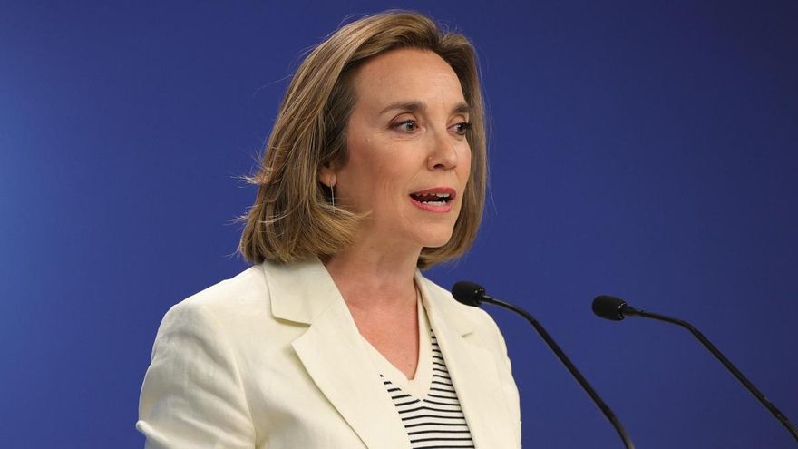 La secretaria general del PP, Cuca Gamarra