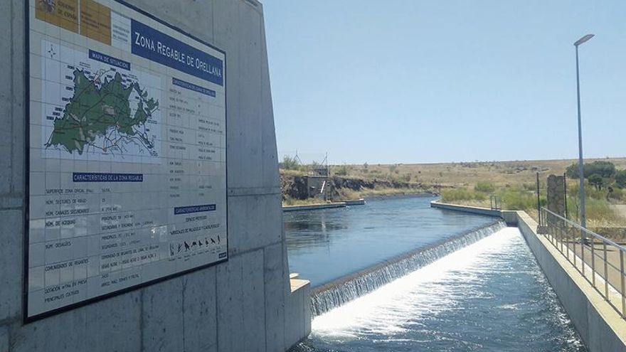 La zona de riego de Orellana no tiene agua para el 40% de los cultivos de campaña, ni el 30% de los permanentes