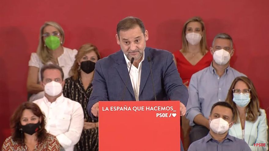 El secretario de Organización del PSOE y ministro de Transporte, Movilidad y Agenda Urbana, José Luis Ábalos