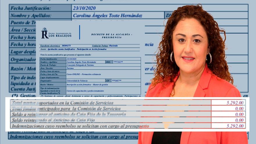 El Ayuntamiento de Los Realejos paga un máster a una concejala del PP con dinero público: "Es una práctica que se lleva haciendo toda la vida"