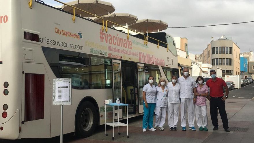 Vacuguagua en la Playa de Arinaga, en Gran Canaria
