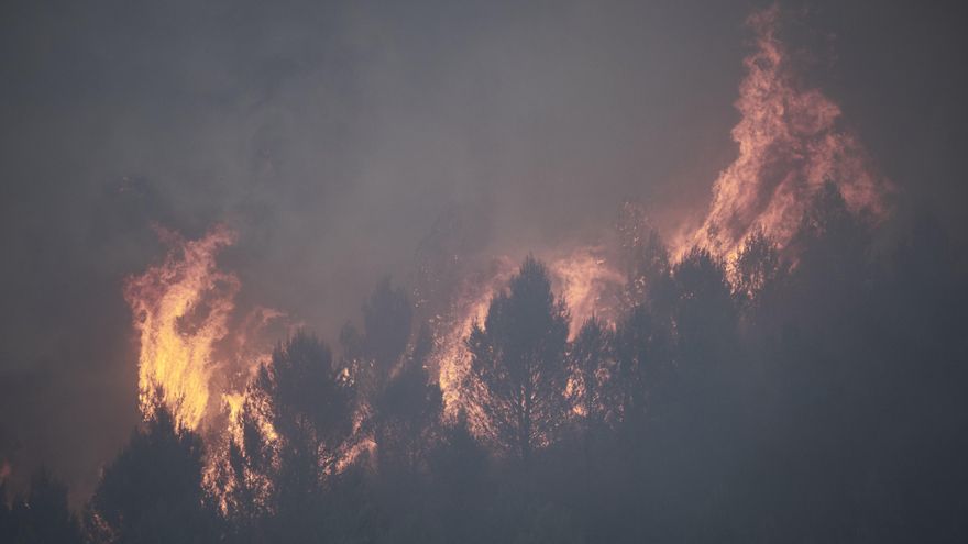 Incendio en Puente la Reina