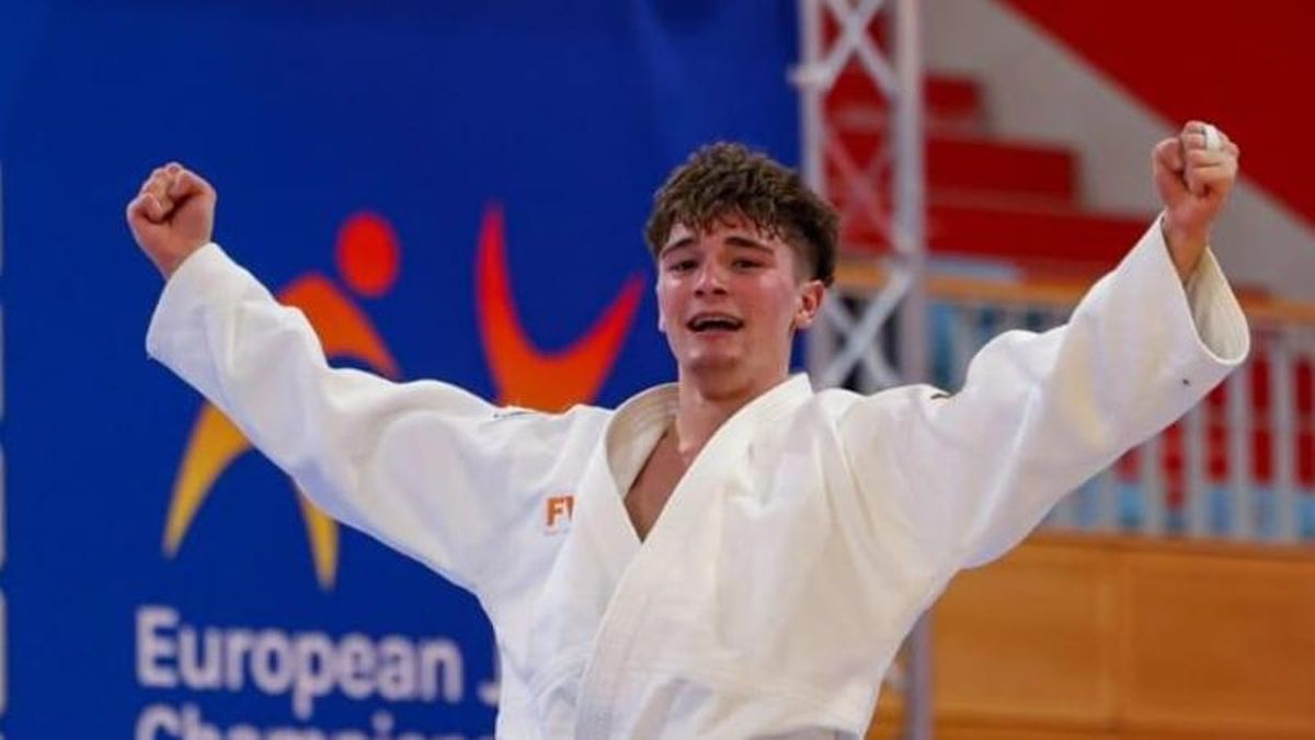 El deportista talaverano Luis Barroso López se convierte en subcampeón de Europa de Judo sub-23