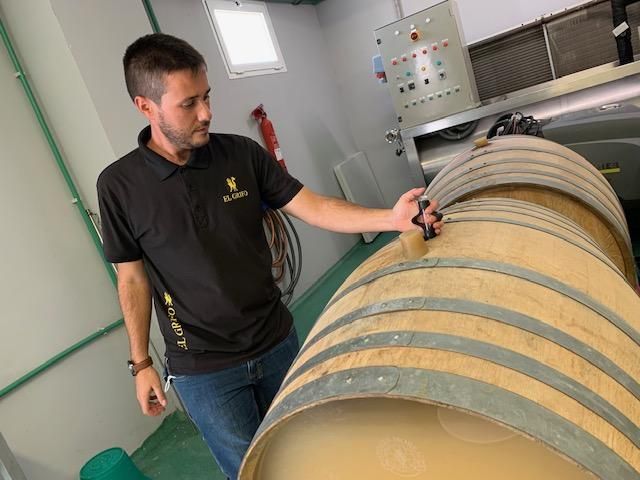 Jorge Rodríguez, enólogo El Grifo