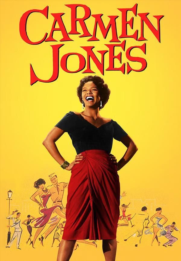 Dorothy Dandridge nominada en 1954 por el musical Carmen Jones