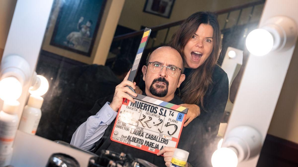 'Muertos SL' comienza el rodaje de su temporada 4 en Netflix y muestra la primera imagen con Carlos Areces
