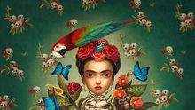 Frida Kahlo retratada por el artista francés Benjamin Lacombe