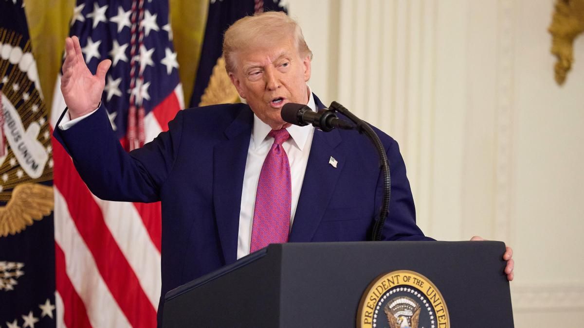 El presidente de EEUU, Donald Trump.