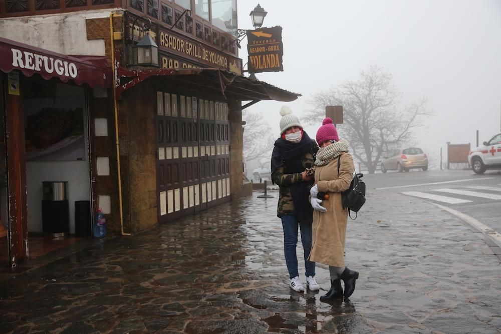 Cumbre grancanaria a jueves, 8 de febrero de 2018.