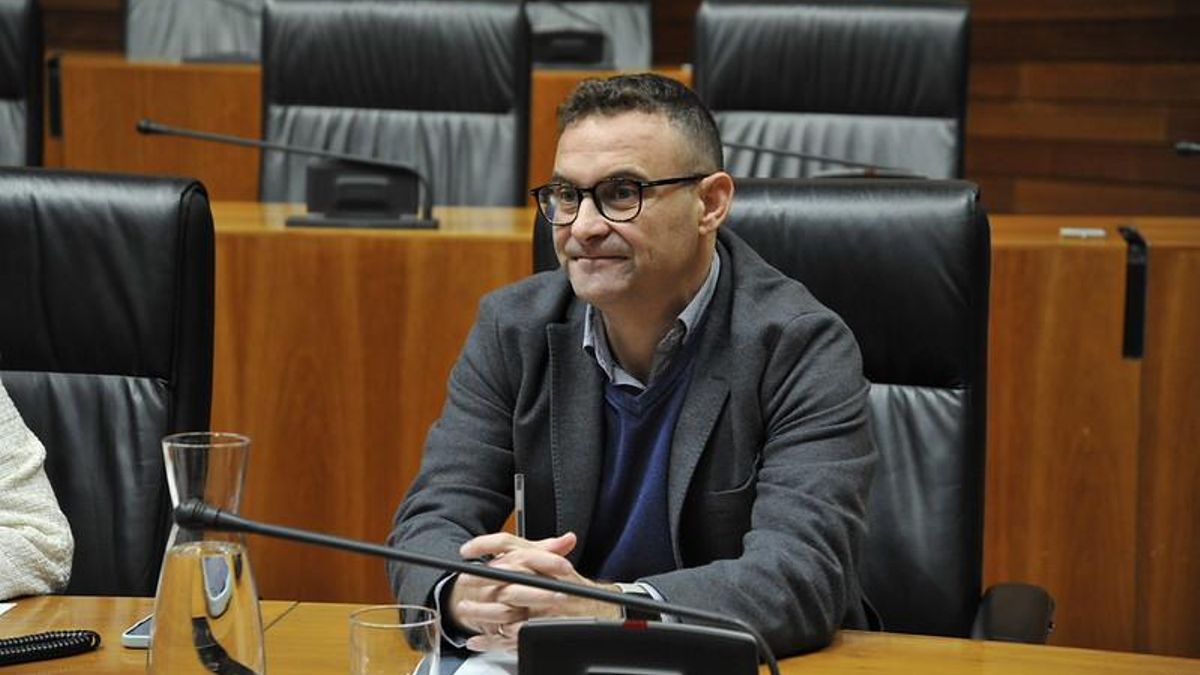 Jorge Amado, senador extremeño por designación autonómica, con los votos de PSOE y PP