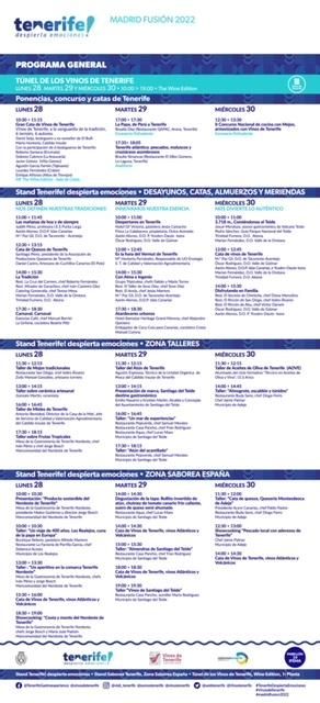 Programa de Tenerife.