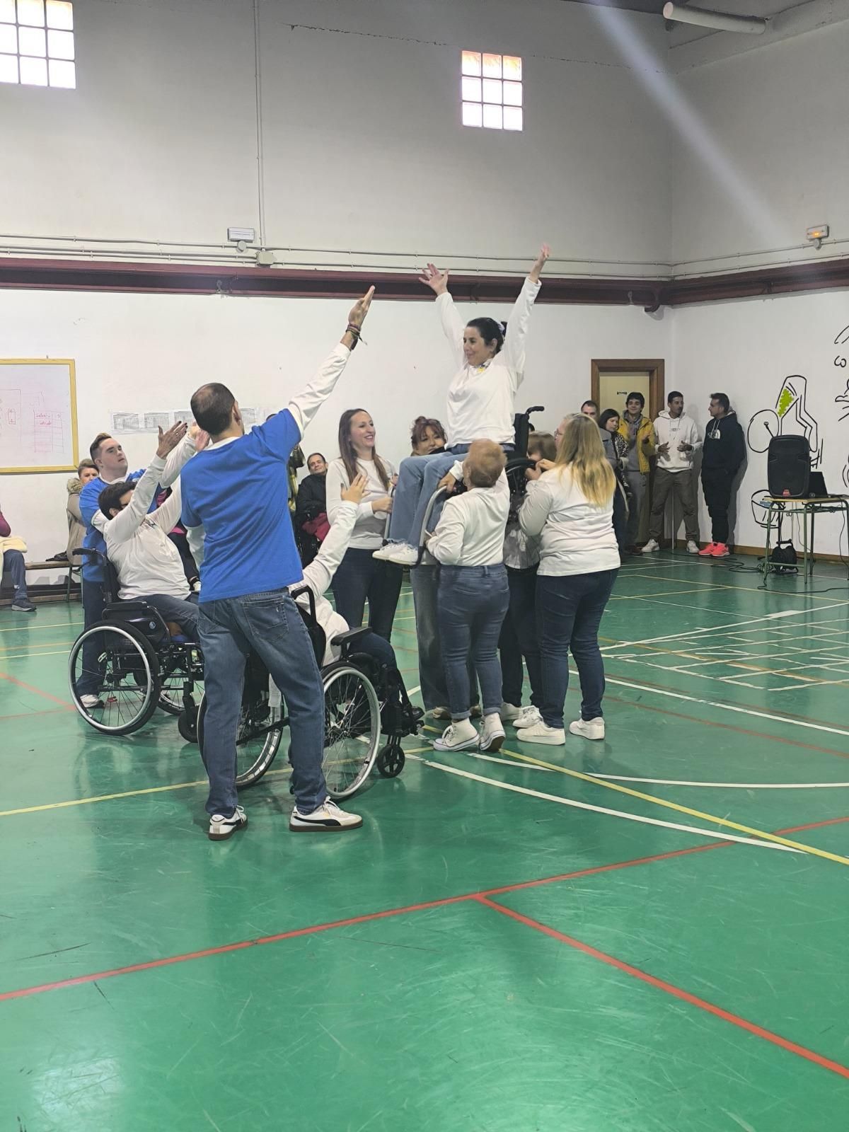 Una de las coreografías de 'Danza Inclusiva'