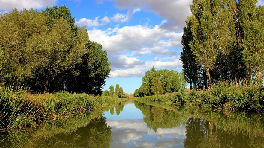 Un viaje a los campos de Palencia por el Canal de Castilla