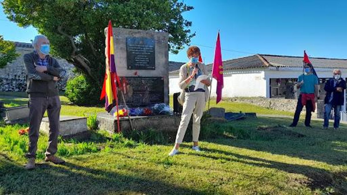 Homenaje al guerrillero antifranquista 'El Cariñoso' a los 85 años de su asesinato en Santander