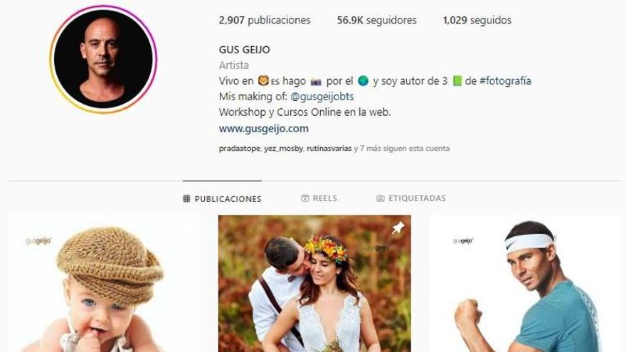 Gusgeijo en su cuenta principal