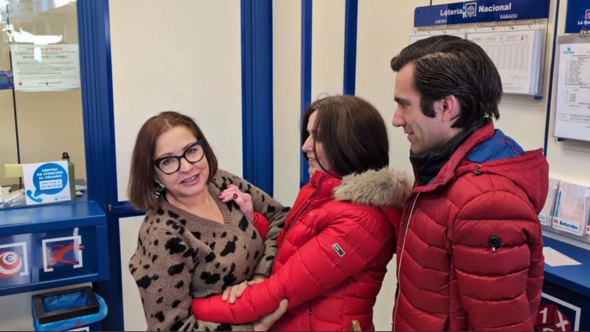 Un salto de tres metros que vale casi 800 millones de euros para hacer de La Bañeza el epicentro del Gordo