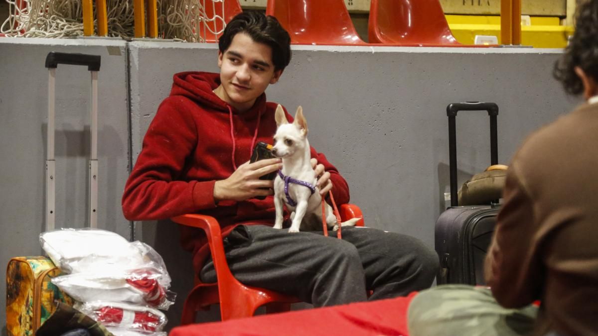 Familias en el dispositivo de Cruz Roja de Vista Alegre