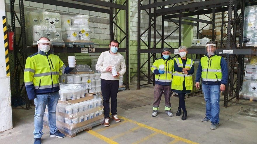 El Ayuntamiento de Calahorra reparte cloro para elaborar líquido desinfectante