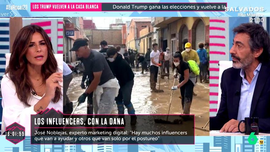 La crítica directa de Juan del Val a las cadenas de TV por "la frivolidad" de llevar los platós al barro de la DANA