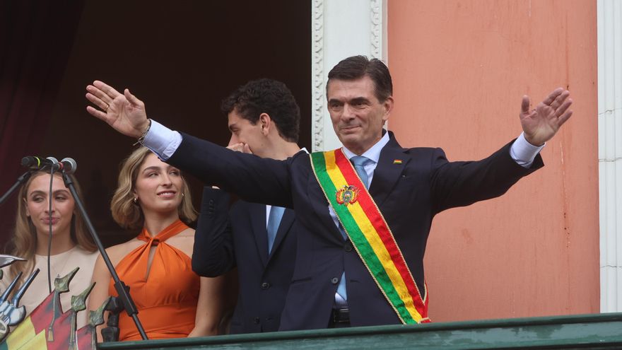 Expresidente Paz Zamora aconseja a su hijo Rodrigo que gobierne Bolivia con "ternura"