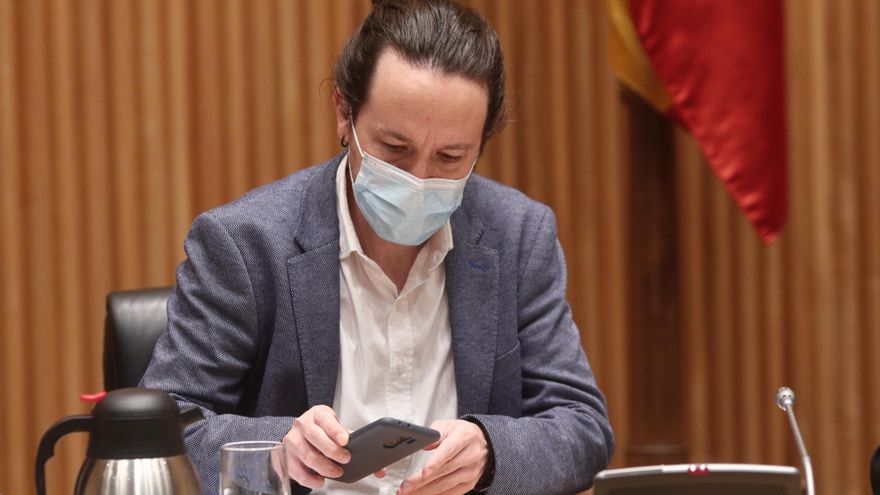 El vicepresidente segundo y líder de Unidas Podemos, Pablo Iglesias