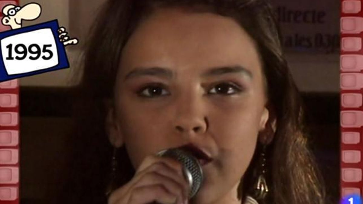 Descubren el debut de Chenoa en TV, 6 años antes de 'OT'
