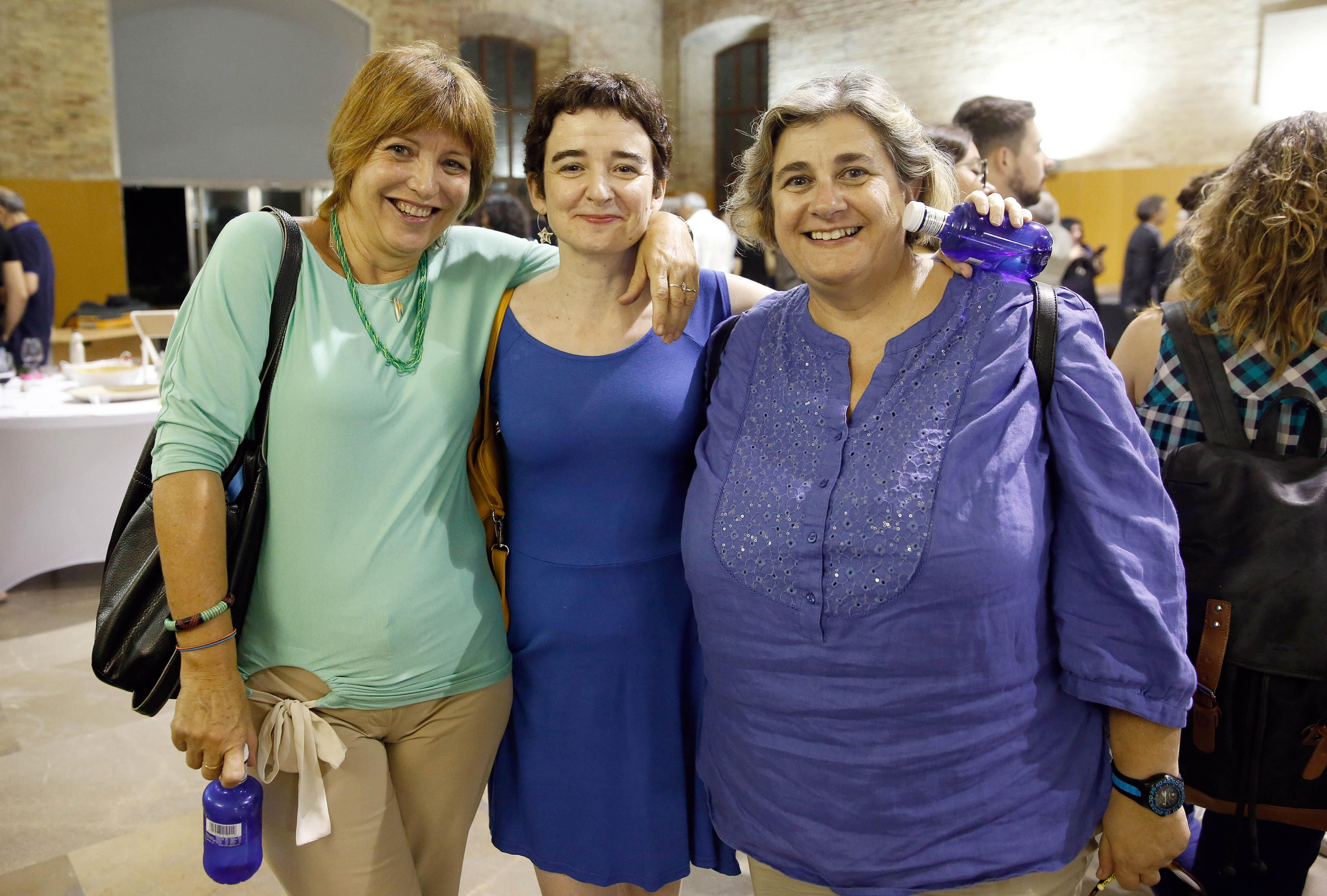 Algunos de los asistentes al acto