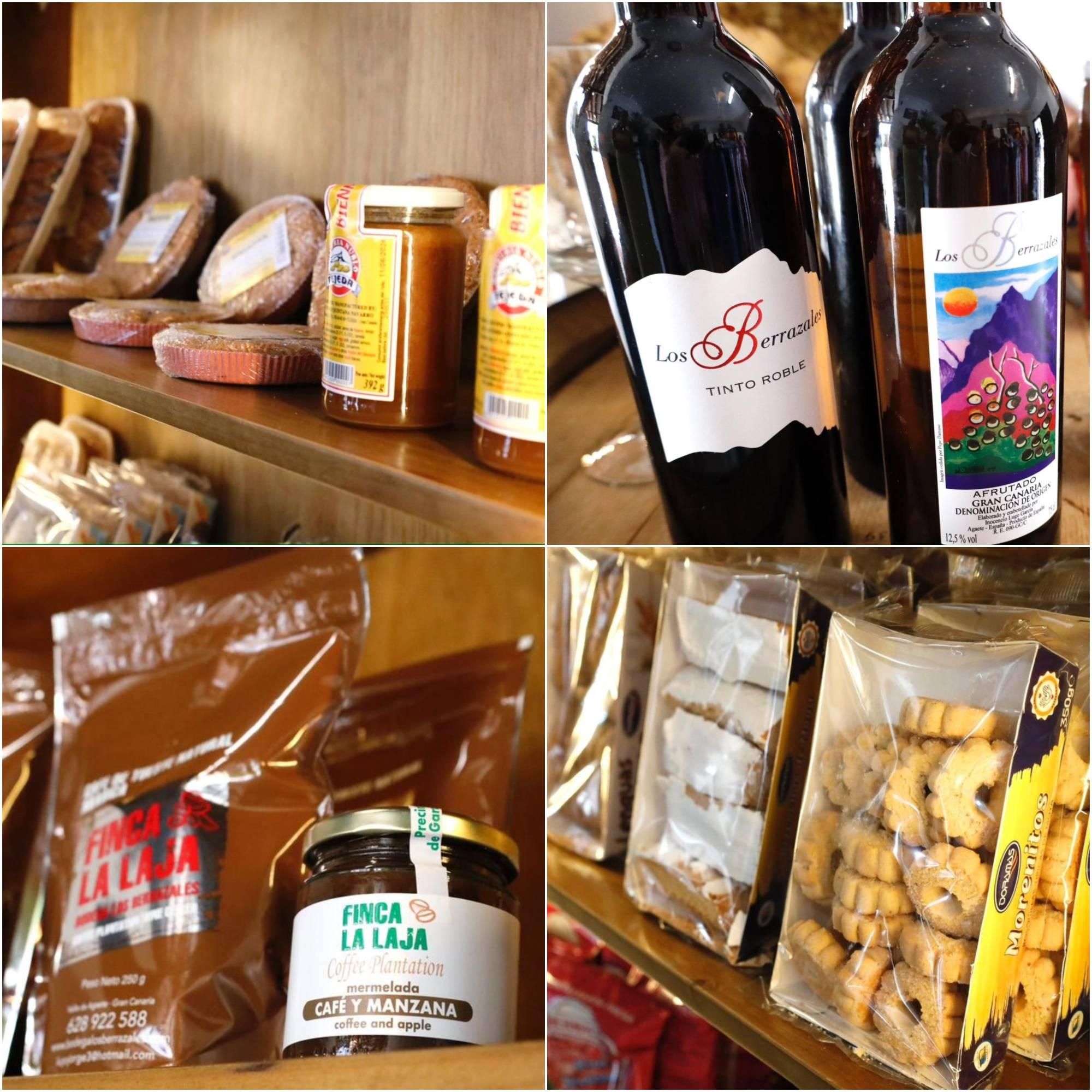 Productos de la tienda.