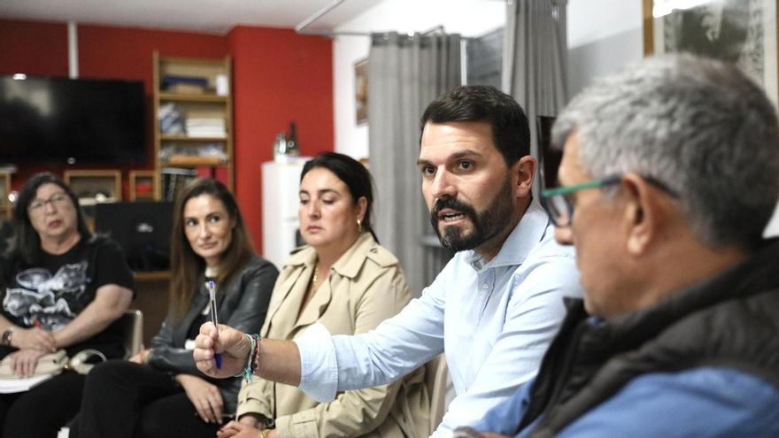 El secretario general del PSOE de la provincia de Cáceres, Álvaro Sánchez Cotrina